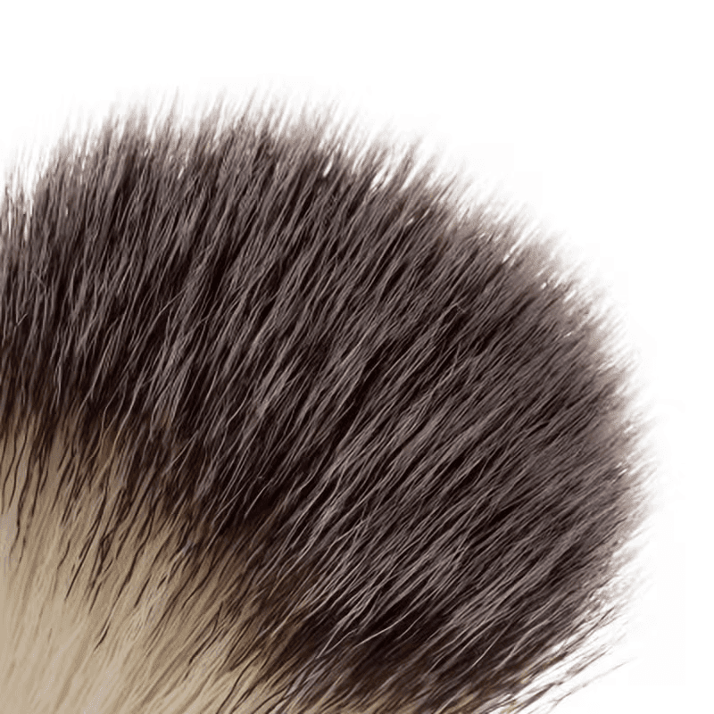 Miesten partaharja puisella kahvalla pehmeäkarvainen pehmeä kasvojen puhdistusmeikkileikkuuharja partakoneharja-2