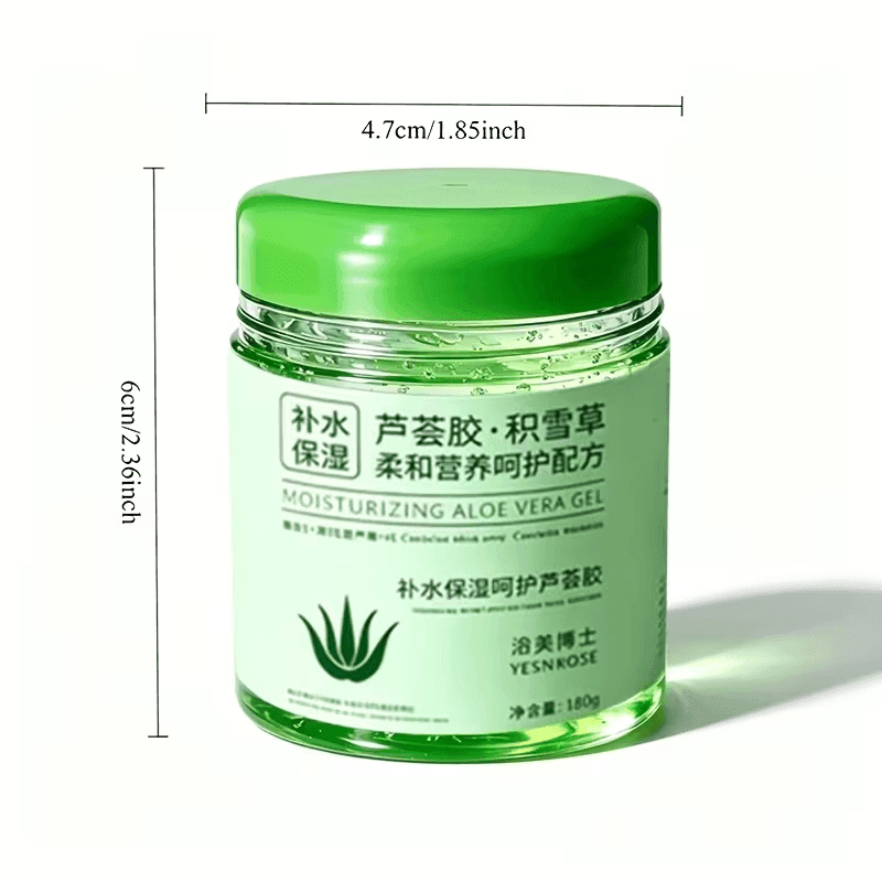 Aloe Vera Gel, Kasvovoide, Raikastava Aloe Vera Gel Sopii Miehille Ja Naisille, Sopii Kaikille Ihotyypeille, Rikas Aloe Vera -Aineista, Ihosta Huollella ja-4