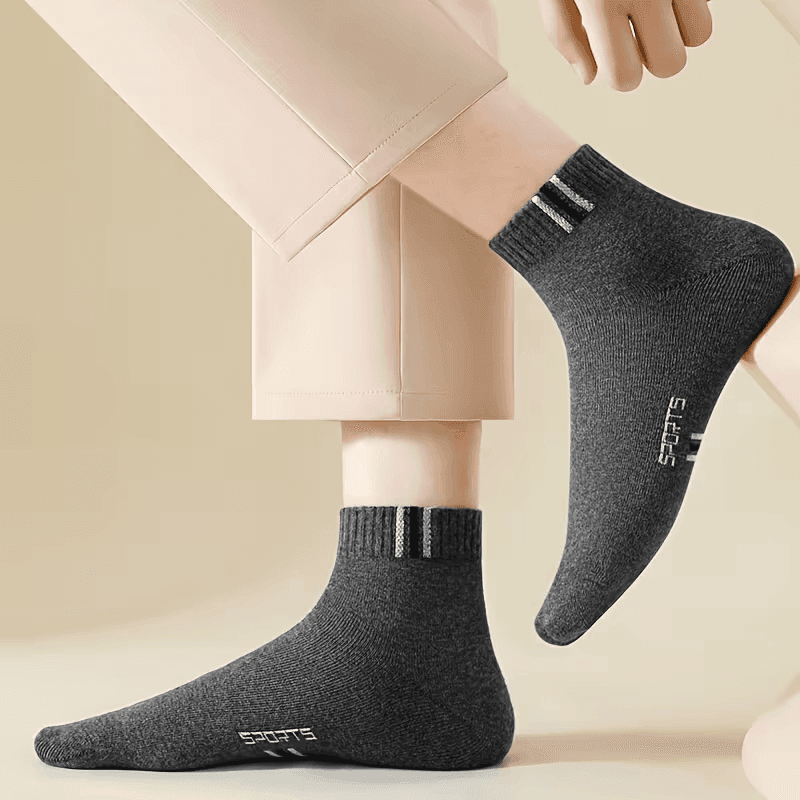 3 Paria Miehen Short Socks Syksy Ja Talvi Socks Hengittävä Rento Urheilu Monipuolinen Sopii Päivittäiseen Käyttöön Kaikkinaineksina, Matala Vyötärö Miehen Socks-2