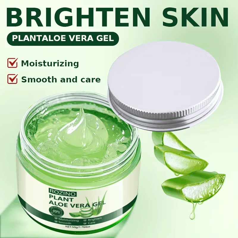 Aloe Geeli Kosteusvoide - Luonnollinen Aloeuutetta, Vahva, Sopii Kasvoille, Keholle, Hiuksille, Jaloille, Ajeltovälein ja Kynsille, Ihanteellinen Herkälle Iholle, -Herkkä Ihotyypeille-4
