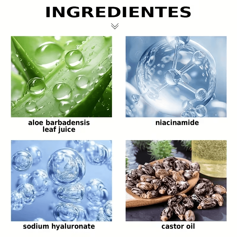 Aloe Geeli Kosteusvoide - Luonnollinen Aloeuutetta, Vahva, Sopii Kasvoille, Keholle, Hiuksille, Jaloille, Ajeltovälein ja Kynsille, Ihanteellinen Herkälle Iholle, -Herkkä Ihotyypeille-6