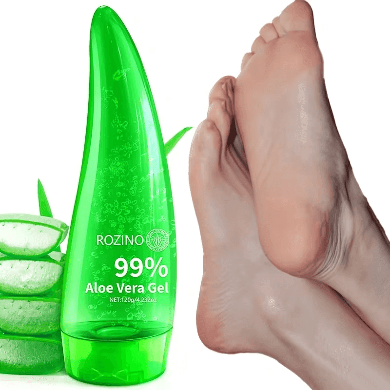 120g Aloe Vera Geeli Kasvot ja Niska Hoito Voimakas Kostutus, Kosteusvoide, Pehmeä ja Hellävarainen, Sopii Niskalle, Kasvoille, Miehille ja Naisille-7