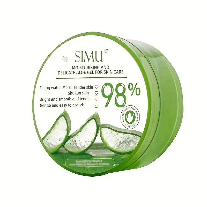 300g Aloe Vera Geeli Hydratoiva Kostuttava Rauhoittava Kosteusvoide Miehille ja Naisille, Kasvovoide Kostuttava ja Ravitseva-2