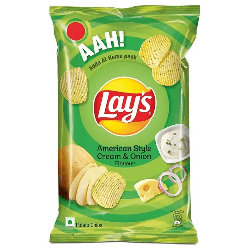 Lay'S American Style Cream & Onion 82g-1