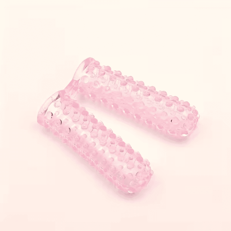 Female Masturbation Finger Sleeve, Fetish Wolf Fang Finger Sleeve, G-Spot Stimulation Adult Toy, BDSM Teasing and Stimulation Prop, SM Sensory Play Accessory,-8