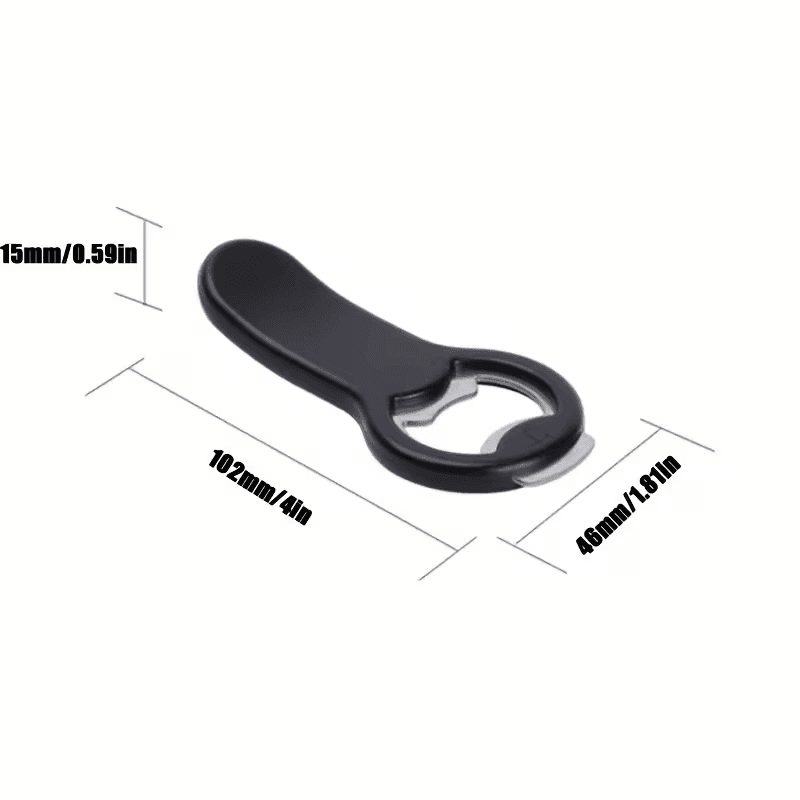 Bottle Opener with Magnetic Cap 2 in 1 Catcher Attached to Refrigerator for Easy Storage Beer Opener-3