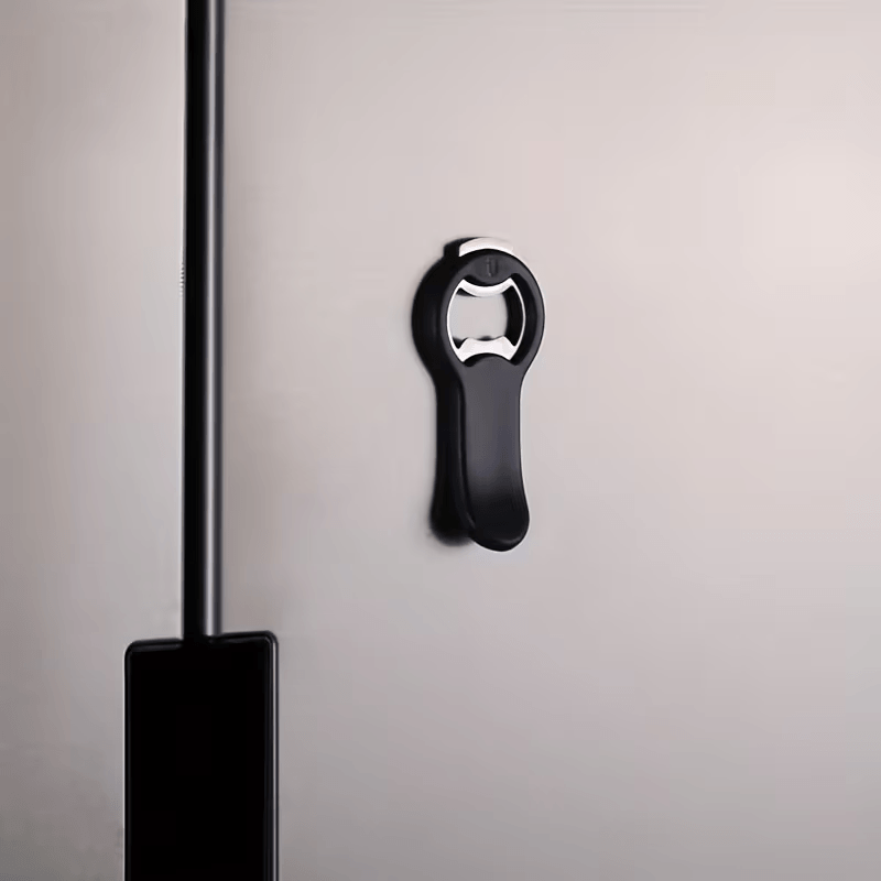 Bottle Opener with Magnetic Cap 2 in 1 Catcher Attached to Refrigerator for Easy Storage Beer Opener-5